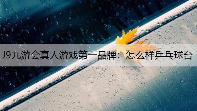 J9九游會真人游戲第一品牌：怎么樣乒乓球臺