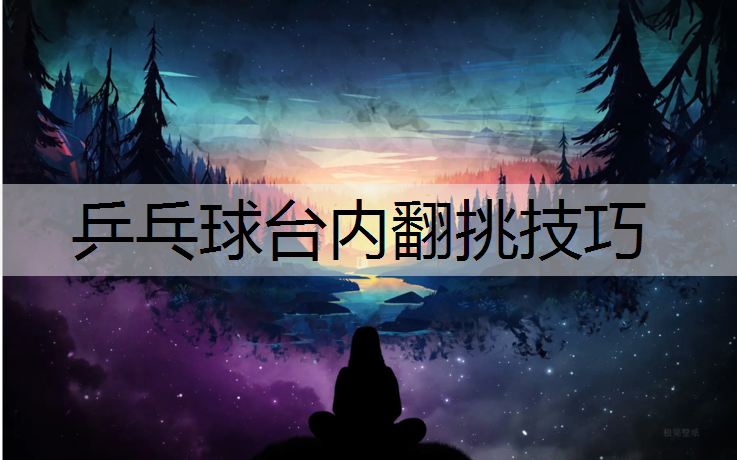 乒乓球臺內翻挑技巧